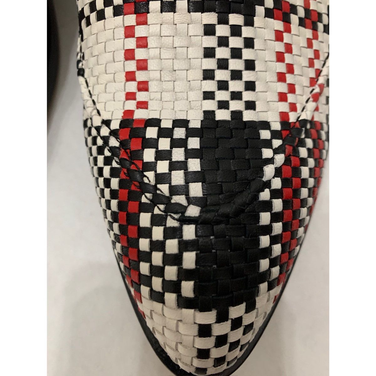 Helmut Lang HELMUT LANG WOVEN OXFORD LEATHER SHOES Size US 10 / EU 43 - 10 Thumbnail
