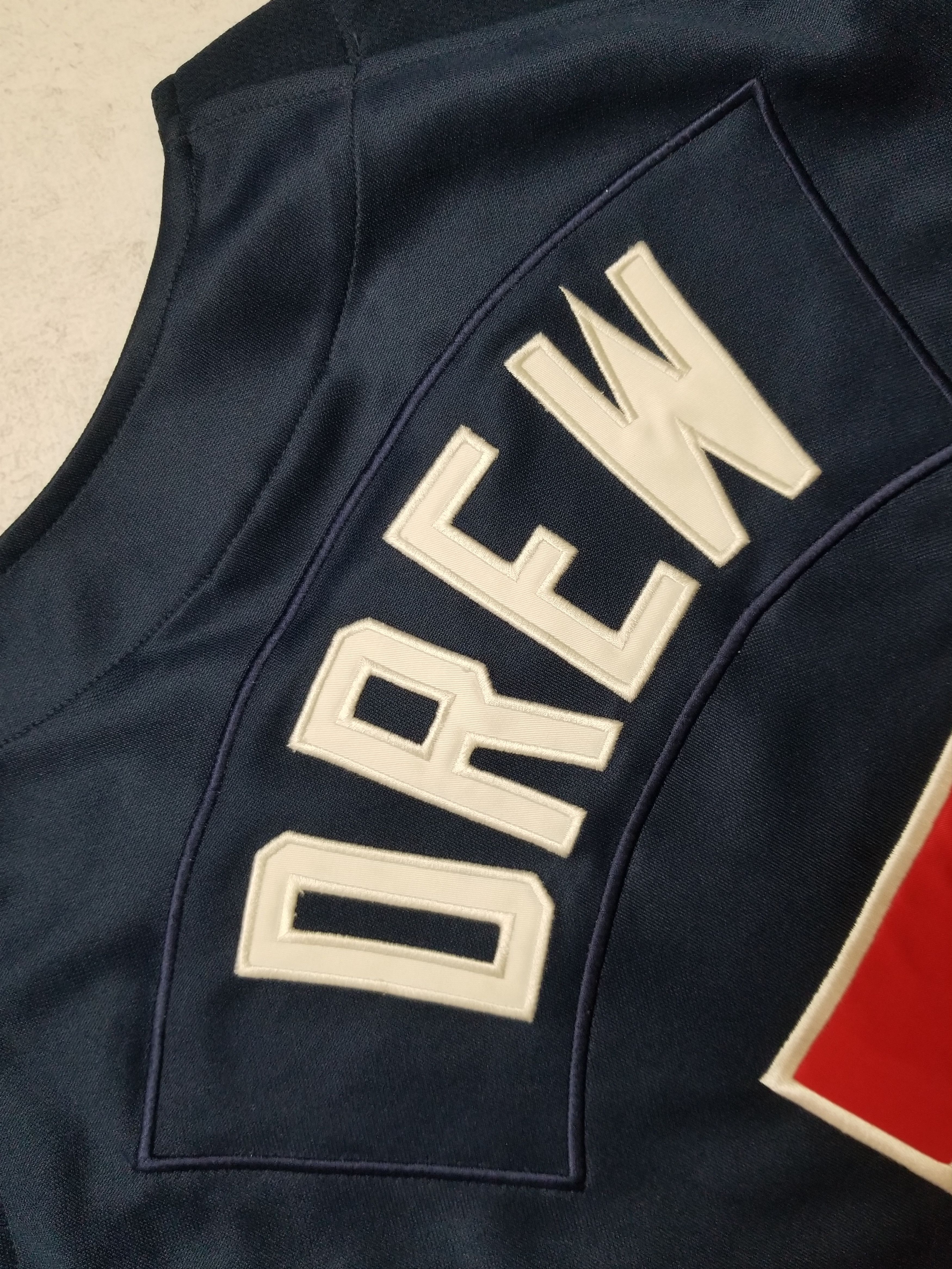 Nike Nike Vintage Classic Atlanta Braves #7 Drew Navy Blue Jersey Size US L / EU 52-54 / 3 - 6 Thumbnail