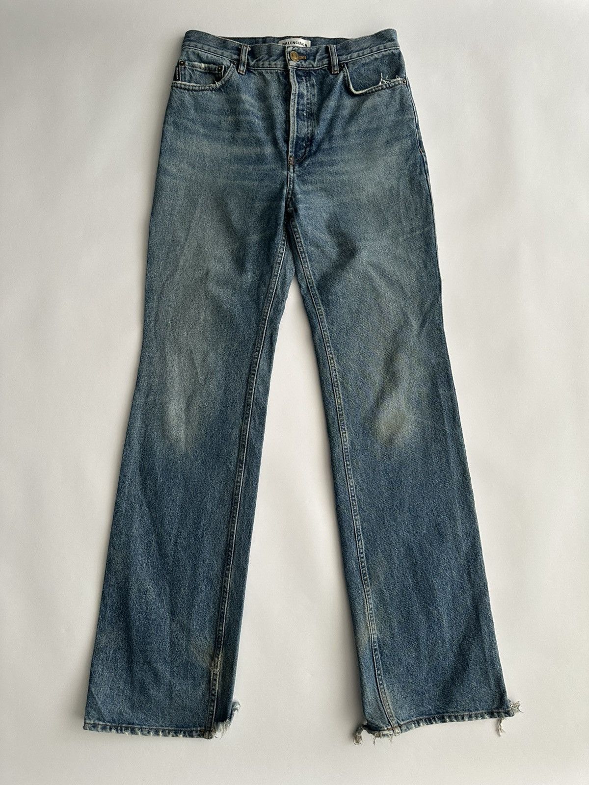 Balenciaga Balenciaga by Demna Bootcut Denim Jeans Size US 28 / EU 44 - 4 Thumbnail