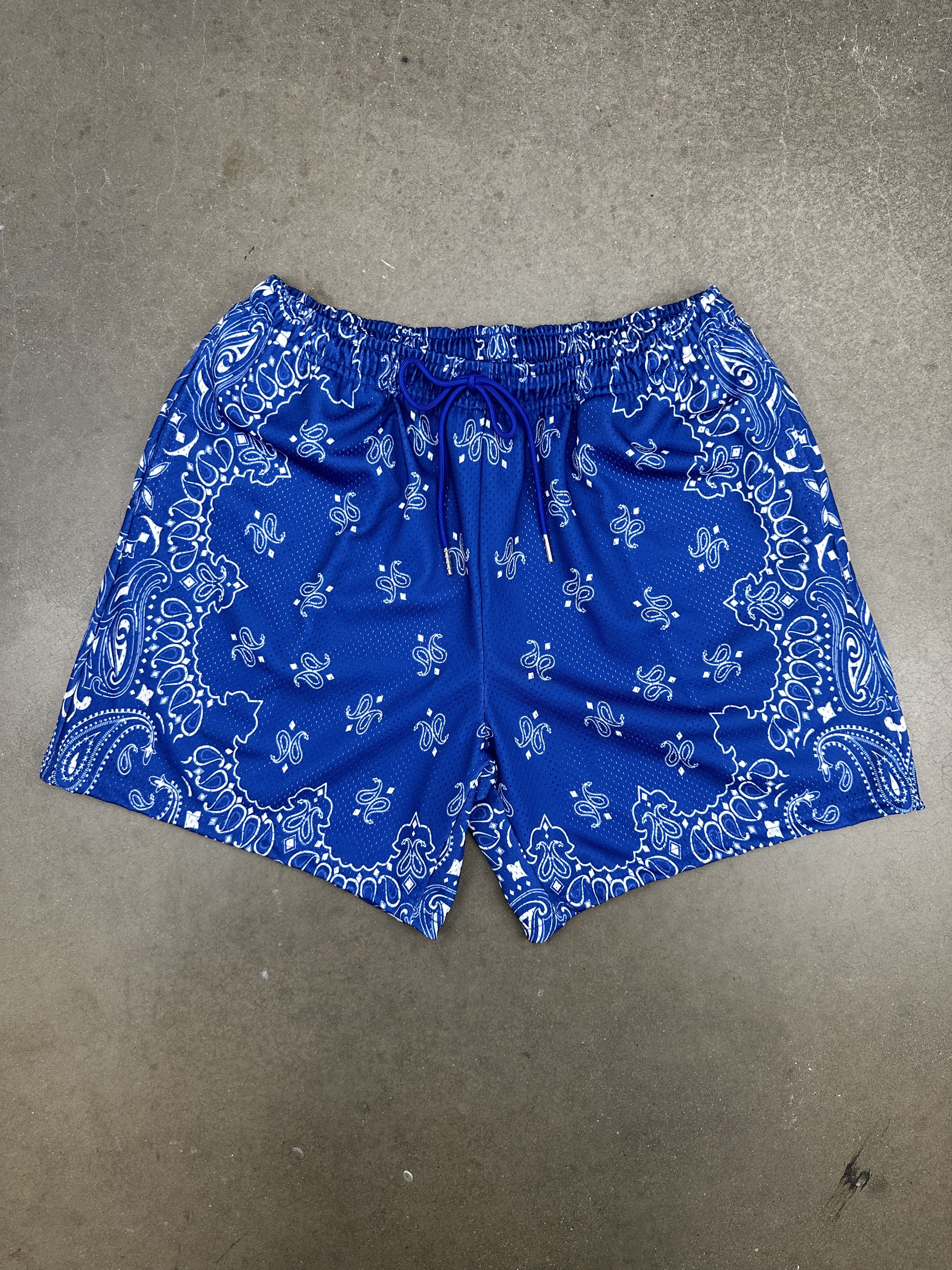 Other RODEO DR DODGER BLUE BANDANA MESH SHORTS - M Size US 32 / EU 48 - 1 Thumbnail