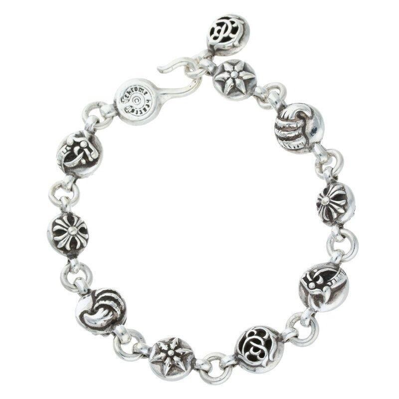 Chrome Hearts Multiball Silver Bracelet GZ11