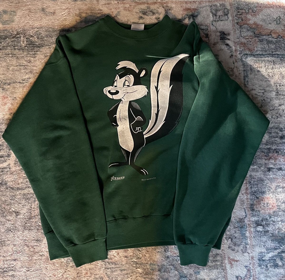 Hanes Pepé Le Pew Vintage Crewneck Size US M / EU 48-50 / 2 - 2 Thumbnail