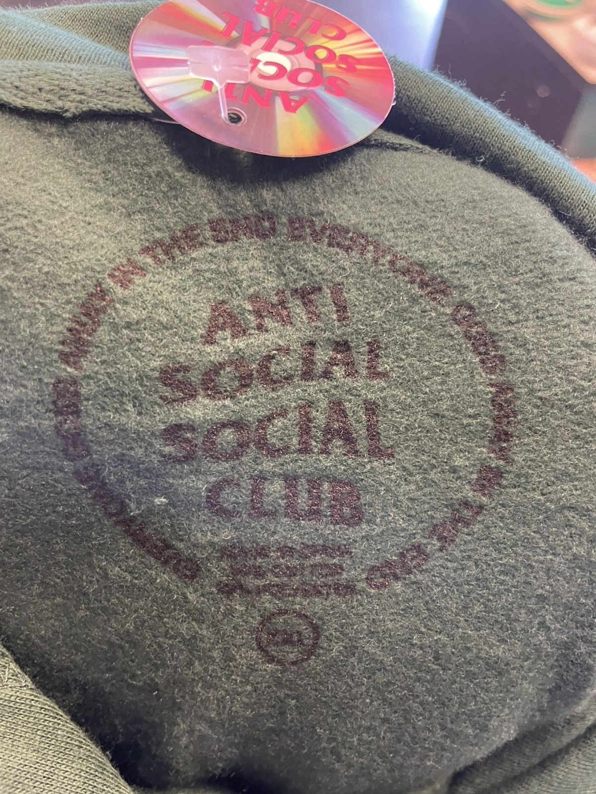 Anti Social Social Club ASSC Almost Over Hoodie Size US XXL / EU 58 / 5 - 6 Thumbnail