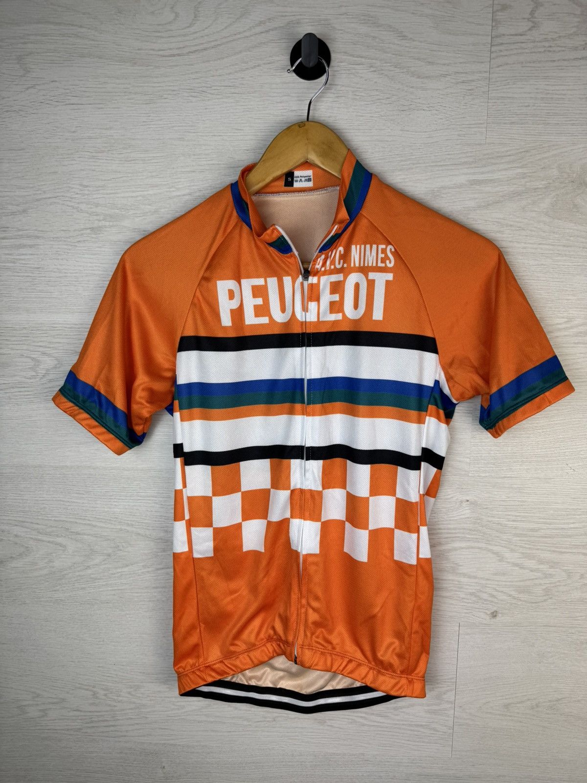 Vintage Peugeot Cycling Jersey Retro Vintage Size US S / EU 44-46 / 1 - 1 Thumbnail