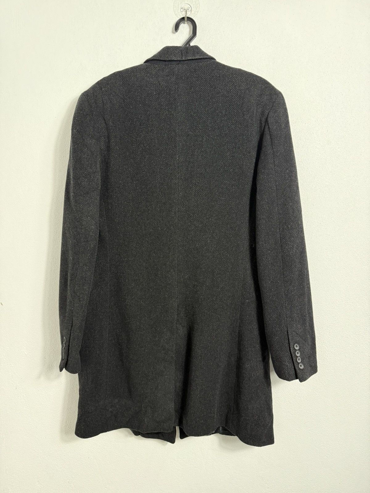 Dolce & Gabbana Dolce & Gabbana Herigbone Long Coat Japan Market Only Rare Size US M / EU 48-50 / 2 - 9 Thumbnail