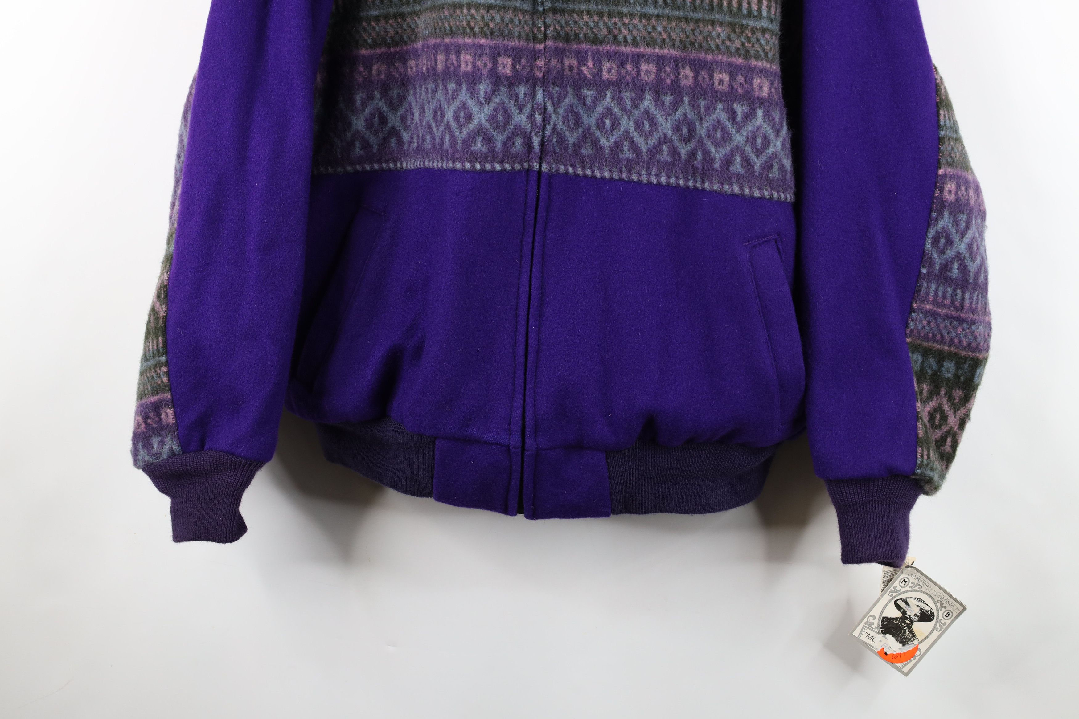 Vintage Deadstock Vintage 90s Streetwear Western Bomber Jacket USA Size US XL / EU 56 / 4 - 3 Thumbnail