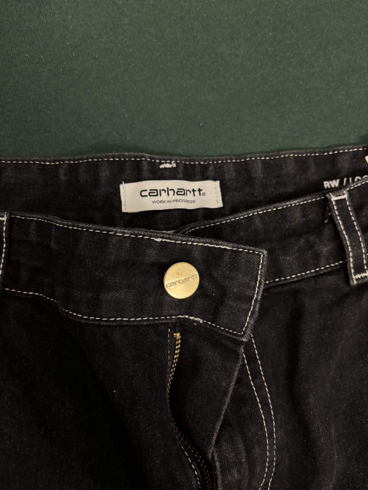Carhartt × Carhartt Wip Carhartt black denim Size US 31 - 5 Thumbnail