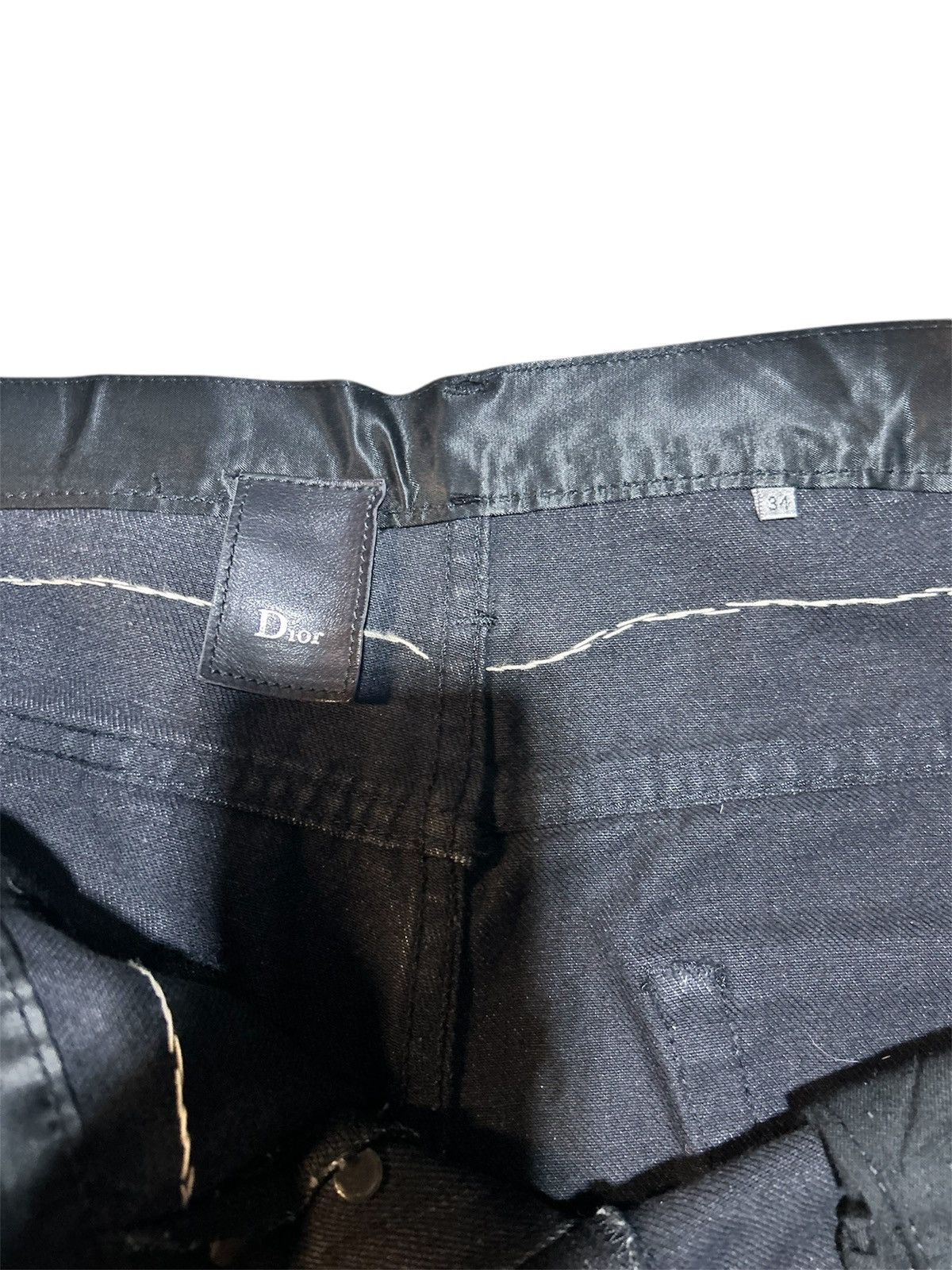 Dior Dior Homme AW06 satin cummerbund jeans Size US 36 / EU 52 - 7 Thumbnail