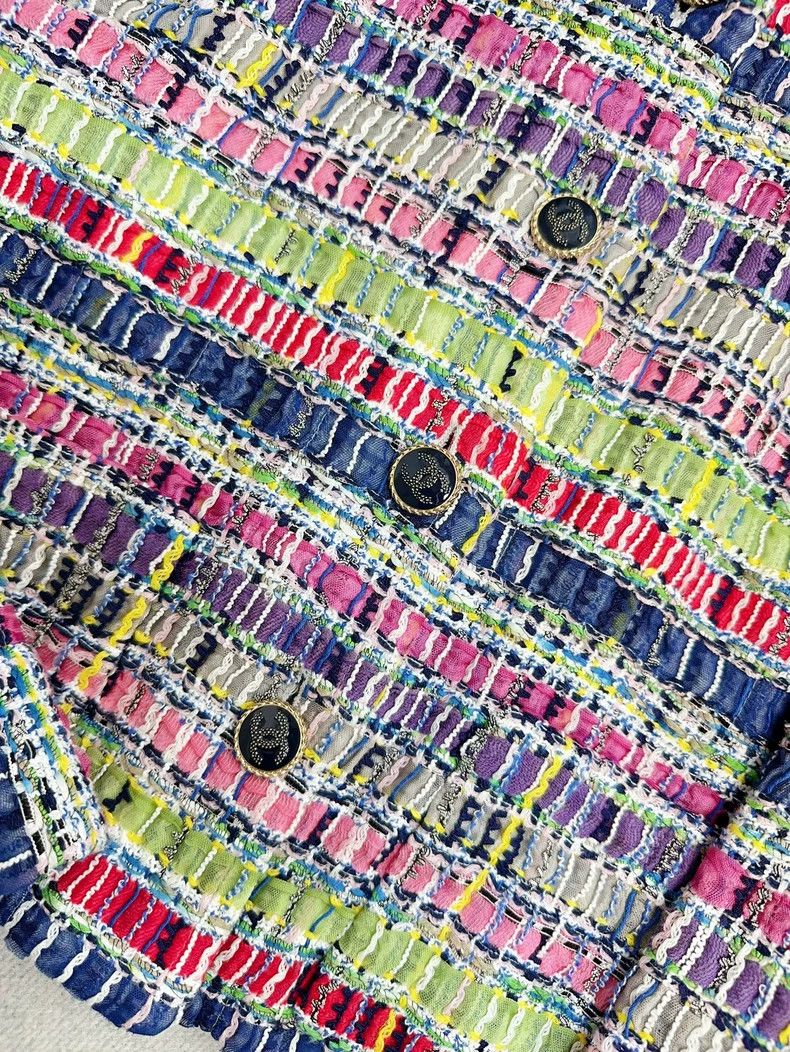 Chanel Chanel 21 spring and summer colorful tweed braided short m Size XS / US 0-2 / IT 36-38 - 2 Thumbnail