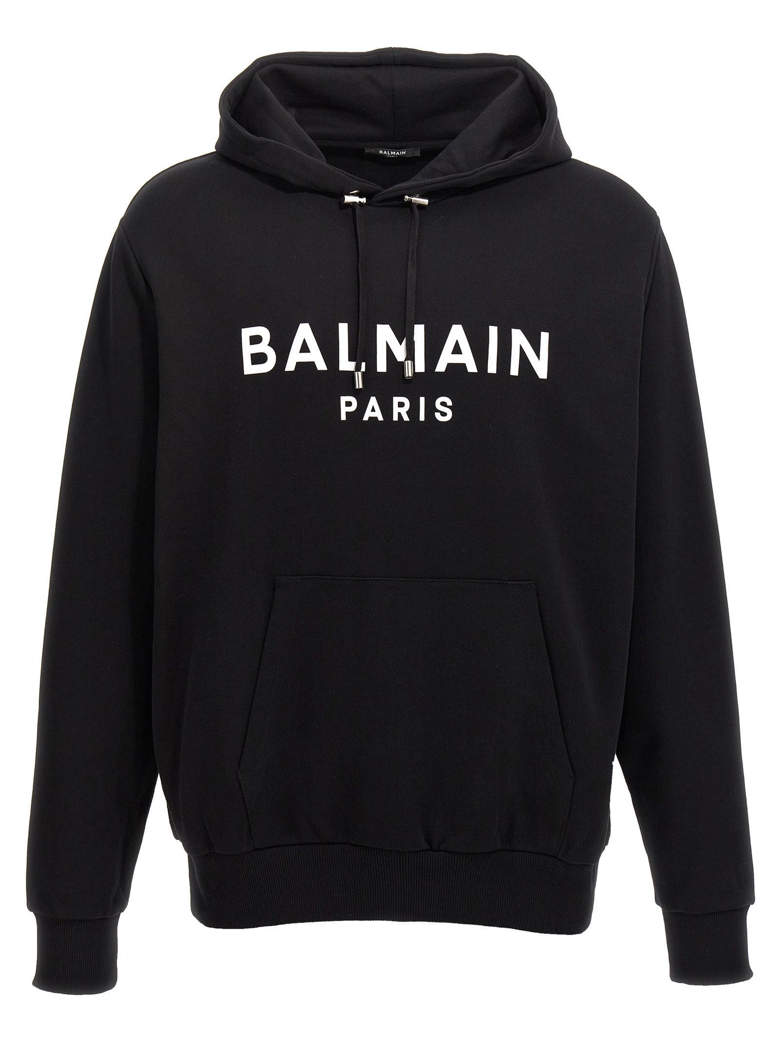 Balmain Logo Print Hoodie Size US S / EU 44-46 / 1 - 1 Thumbnail