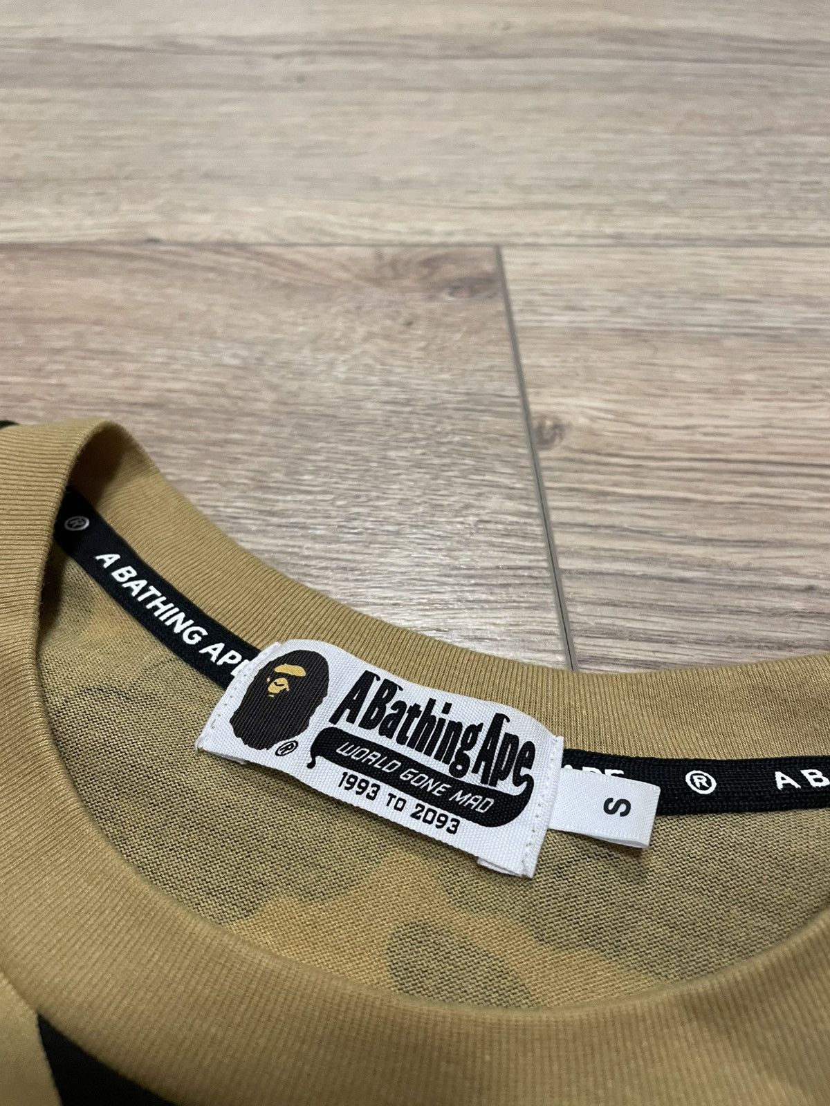 Bape Bape A Bathing Ape 1 St Camo College T-Shirt Size US S / EU 44-46 / 1 - 7 Thumbnail