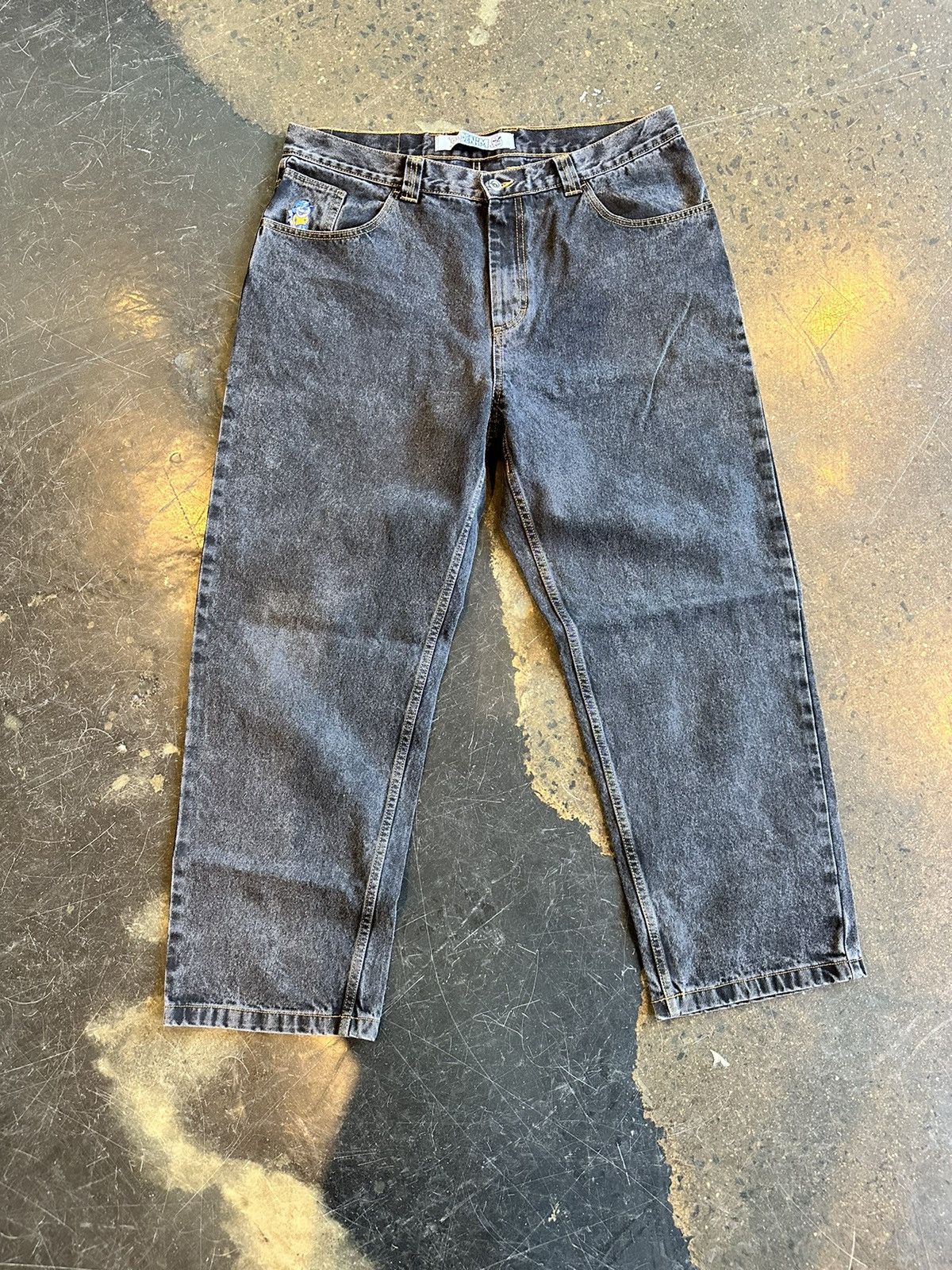 image of Polar Skate Co Polar ‘93 Jeans Size 36 in Black, Men's