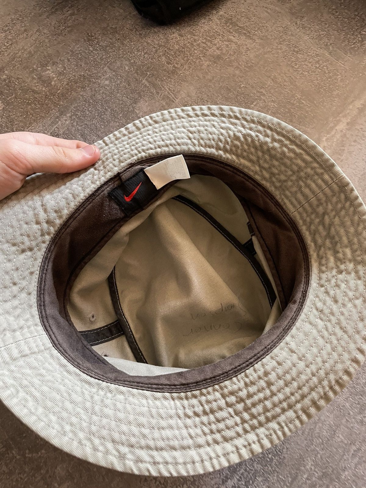 Nike × Vintage Vintage Nike Panama Hat Cap Size ONE SIZE - 5 Thumbnail