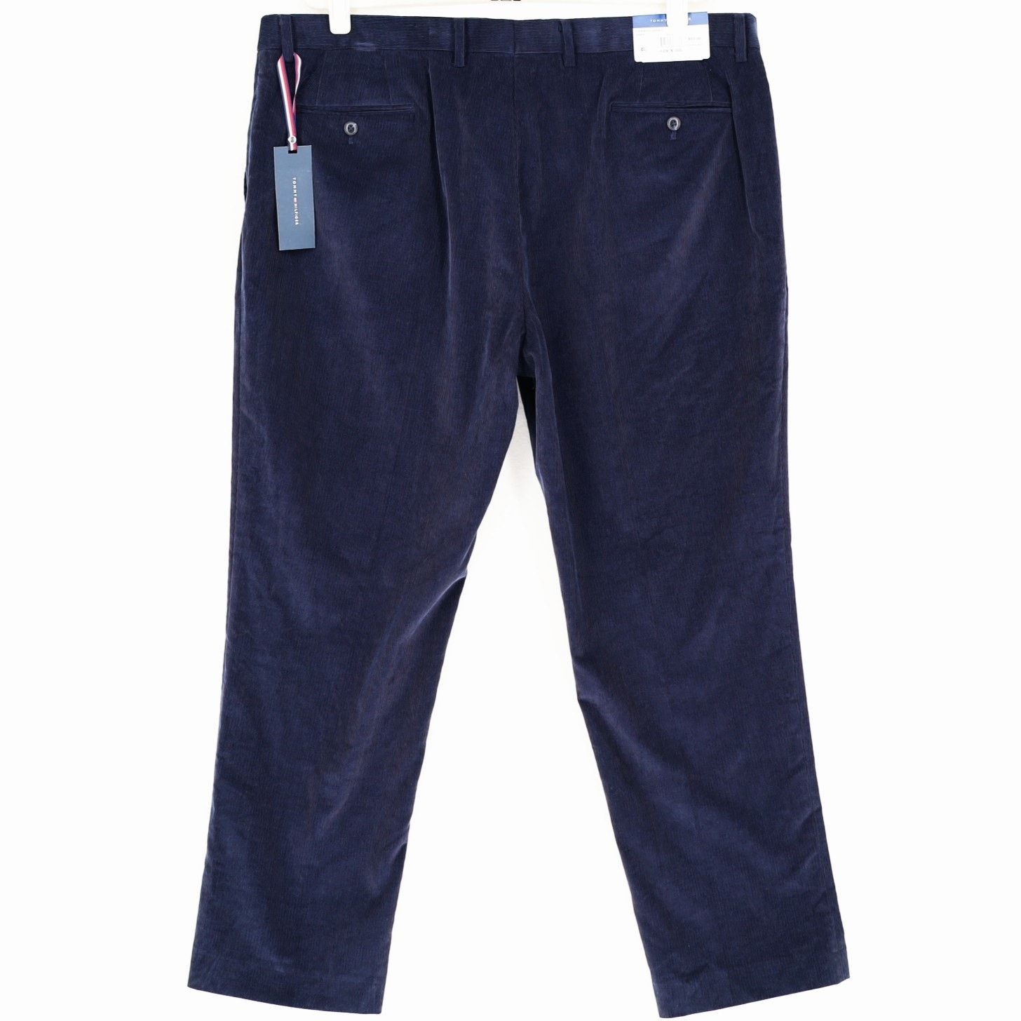 Tommy Hilfiger Tommy Hilfiger Men's Navy Solid Modern-Fit Pants Size 42x30 Size US 42 / EU 58 - 3 Thumbnail