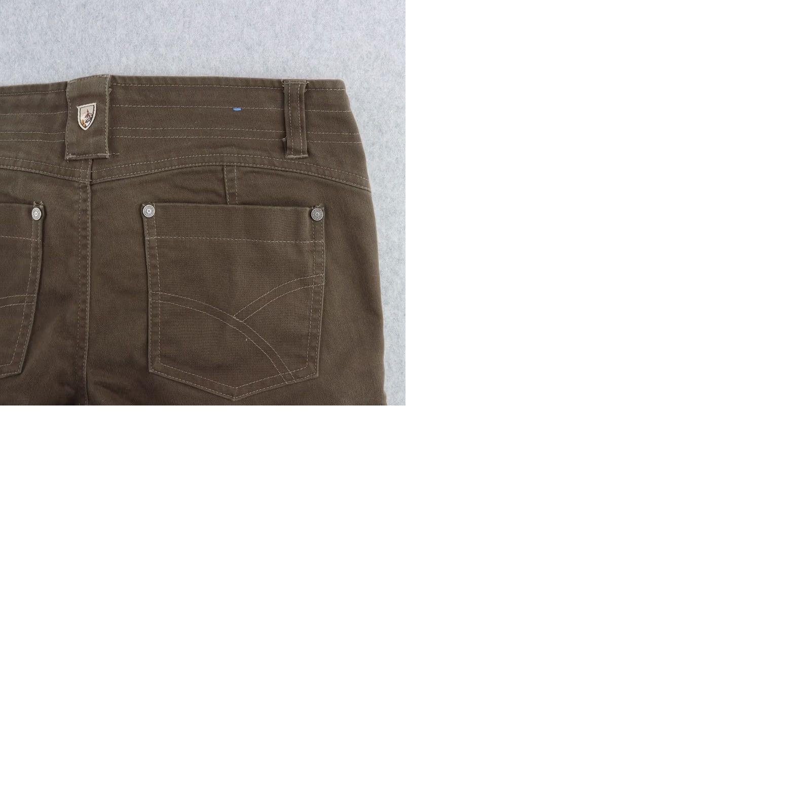 Vintage Kuhl Pants Women Size 4 Regular Military Green Hiking Cargo Authentic w Button Size 27" / US 4 / IT 40 - 10 Thumbnail