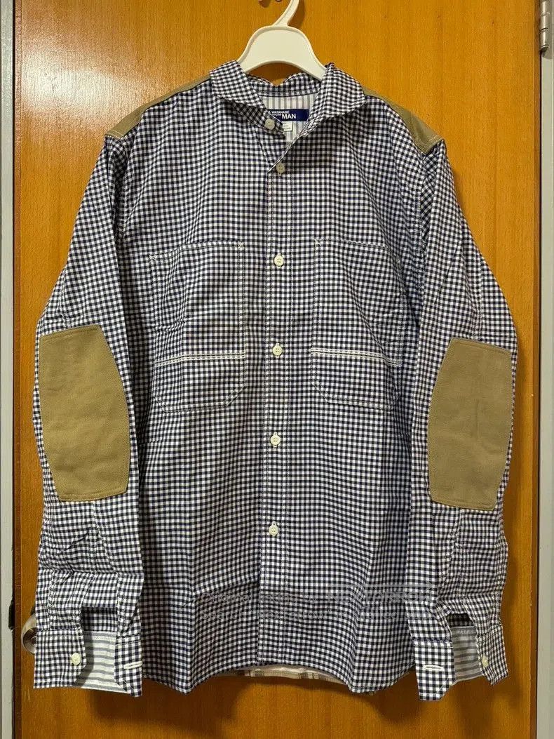 Junya Watanabe Junya Watanabe x CDG Plaid Workwear Shirt. Size US M / EU 48-50 / 2 - 1 Thumbnail