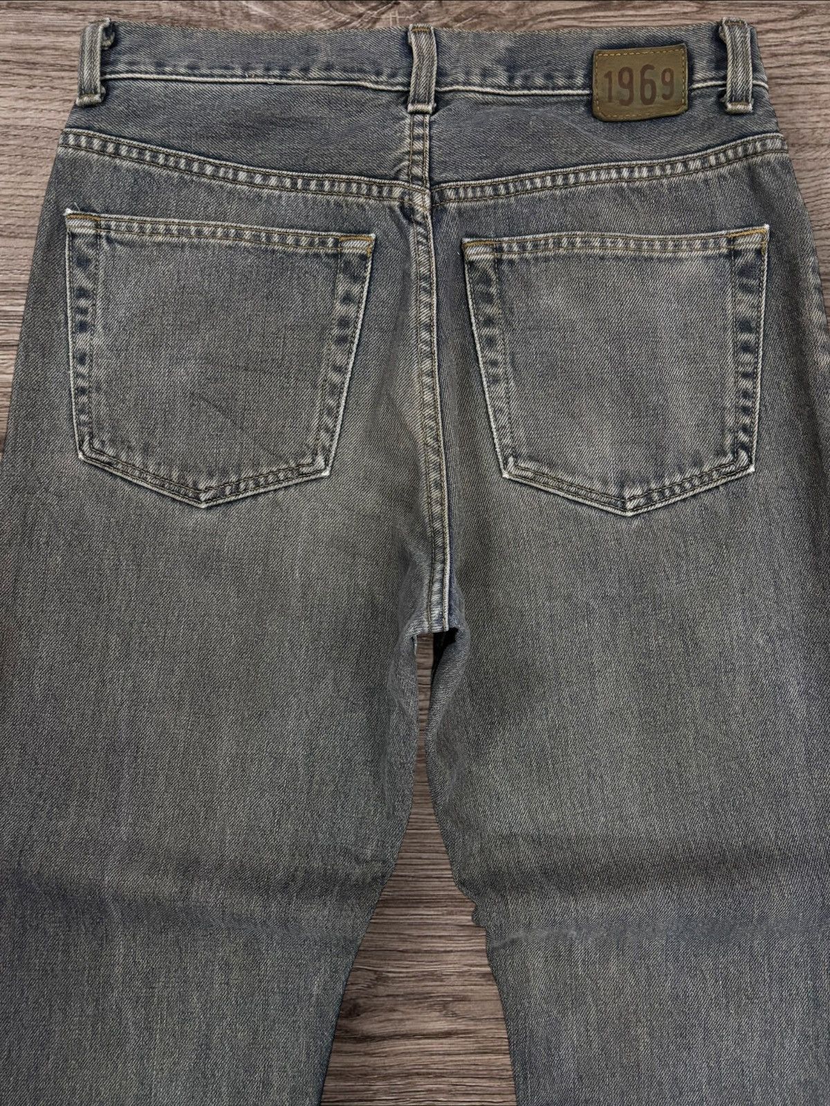 Gap Y2K GAP Bootcut Mud Washed Grunge Jeans Size US 30 / EU 46 - 6 Thumbnail