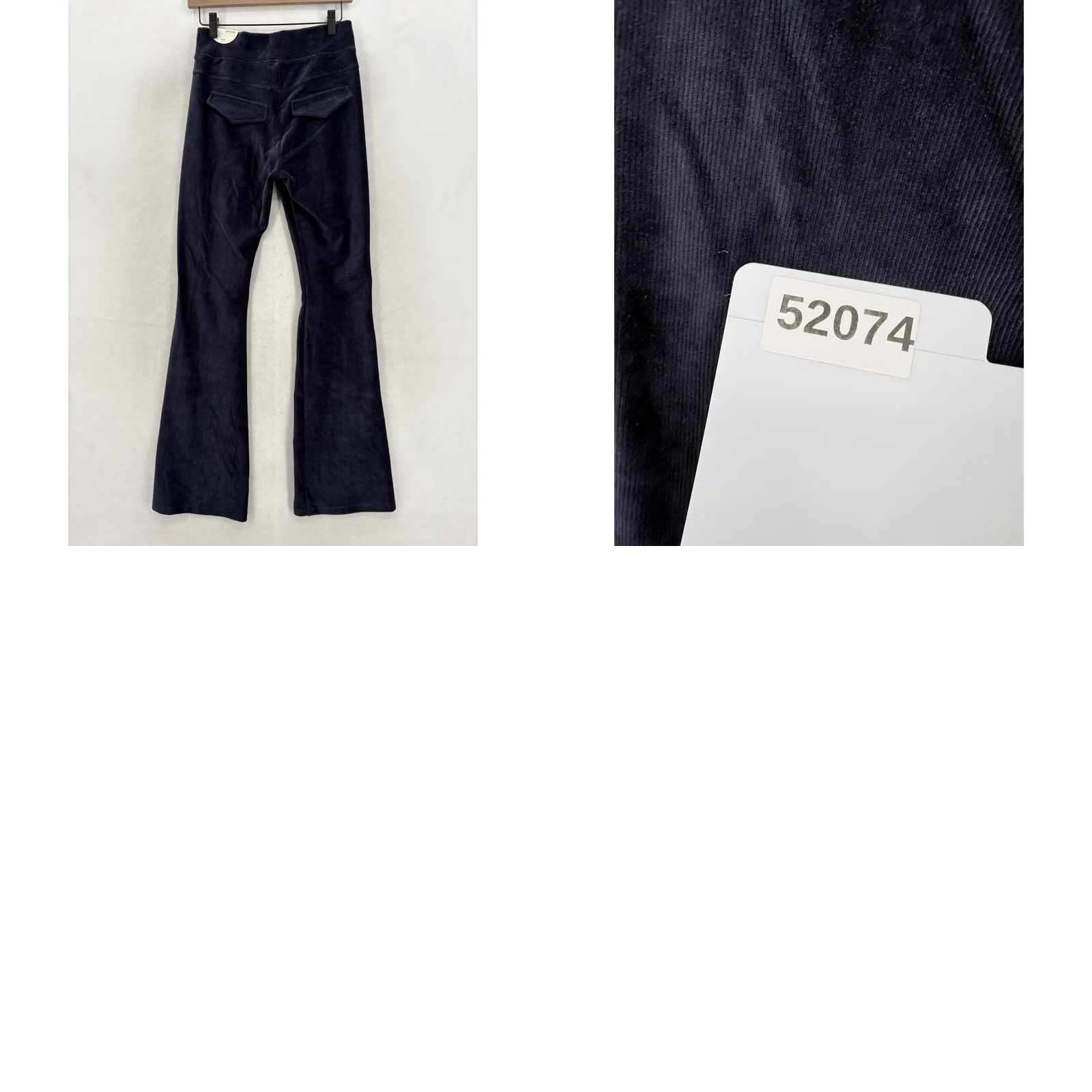 Vintage OFFLINE Aerie Bootcut Corduroy Leggings Womens M Blue Hi Rise Pockets Yoga NWT Size 32" / US 10 / IT 46 - 10 Thumbnail