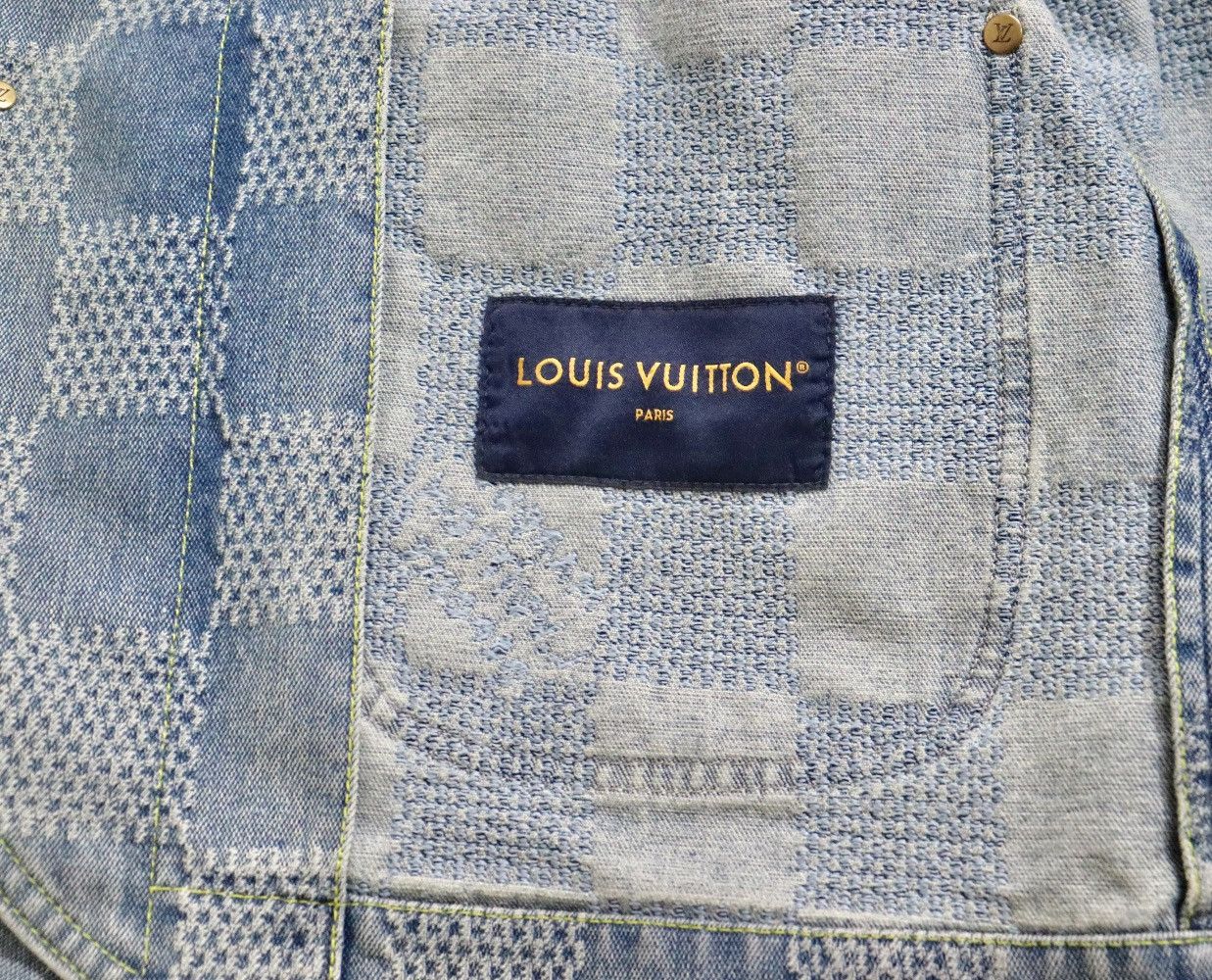 Louis Vuitton lv Louis Vuitton 24ss Denim Jacket size50 Size US M / EU 48-50 / 2 - 8 Thumbnail