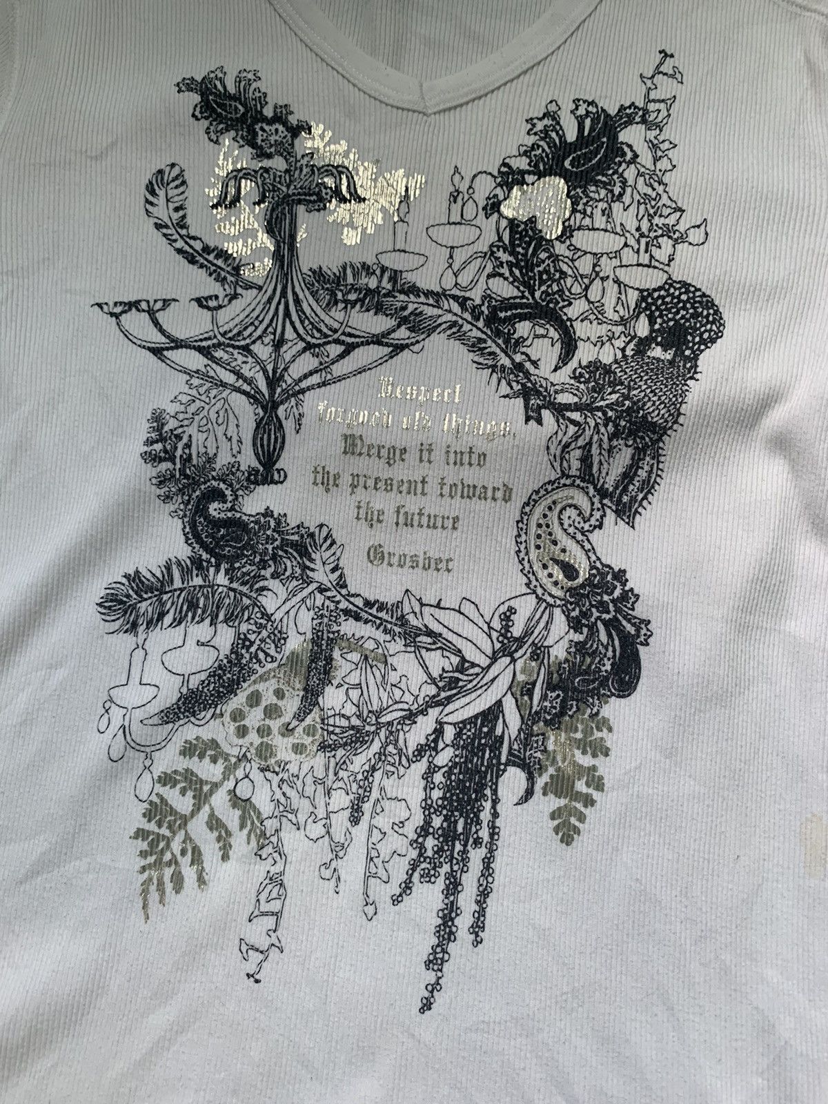 Hysteric Glamour Nationality grosbec poem skull Seditionaries SHIRT JAPANESE Size US M / EU 48-50 / 2 - 2 Thumbnail