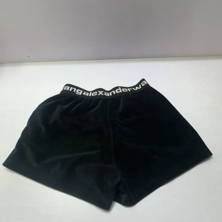 Alexander Wang Alexander Wang Black Corduroy Shorts for Women - Size 22" - 9 Thumbnail