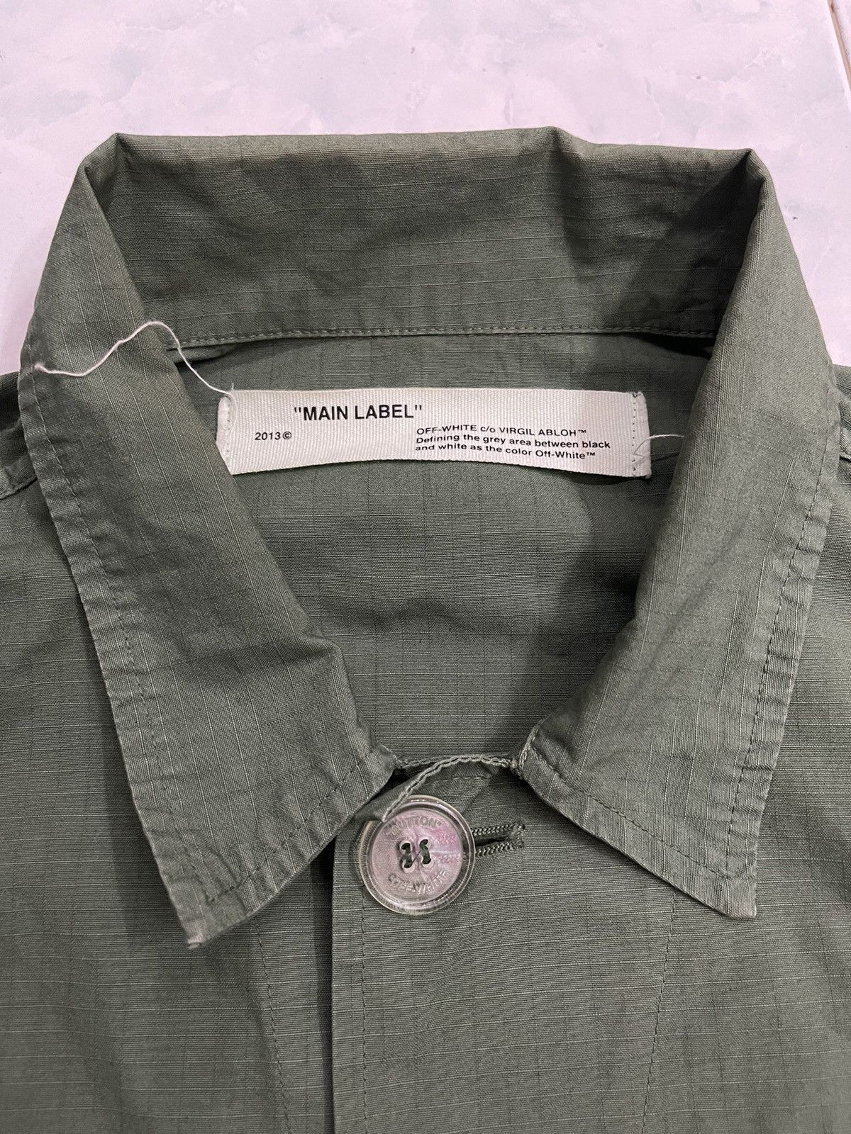 Off-White Parka Off White Virgil abloh Camo Striped Size US M / EU 48-50 / 2 - 5 Thumbnail