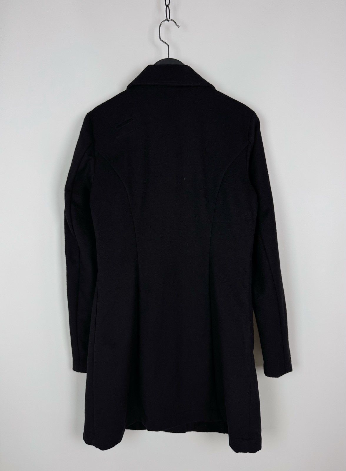 Sarah Pacini Sarah Pacini Wool Blend Mid Coat Jacket Size XS / US 0-2 / IT 36-38 - 12 Thumbnail
