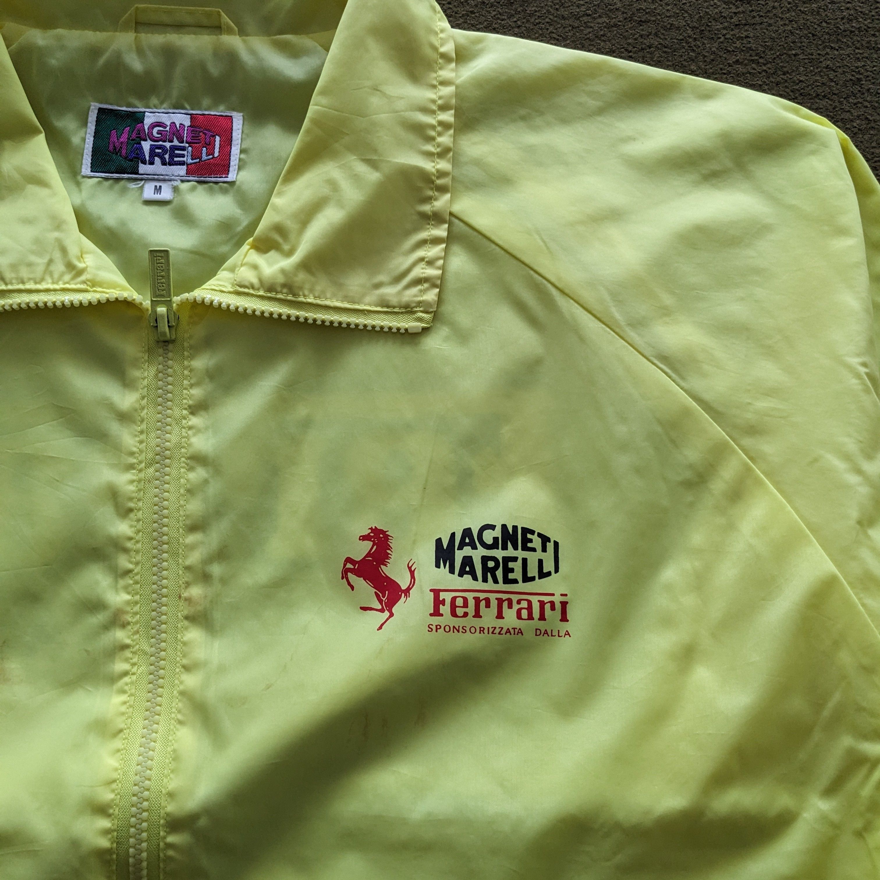 Ferrari Vintage MAGNETI MARELLI FERRARI Racing Jacket Size US L / EU 52-54 / 3 - 3 Thumbnail