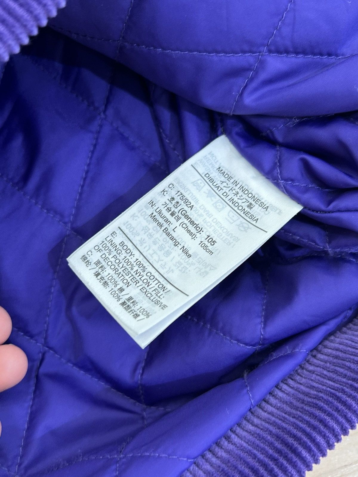 Nike × Supreme Supreme x Nike Corduroy Jacket Size US L / EU 52-54 / 3 - 6 Thumbnail