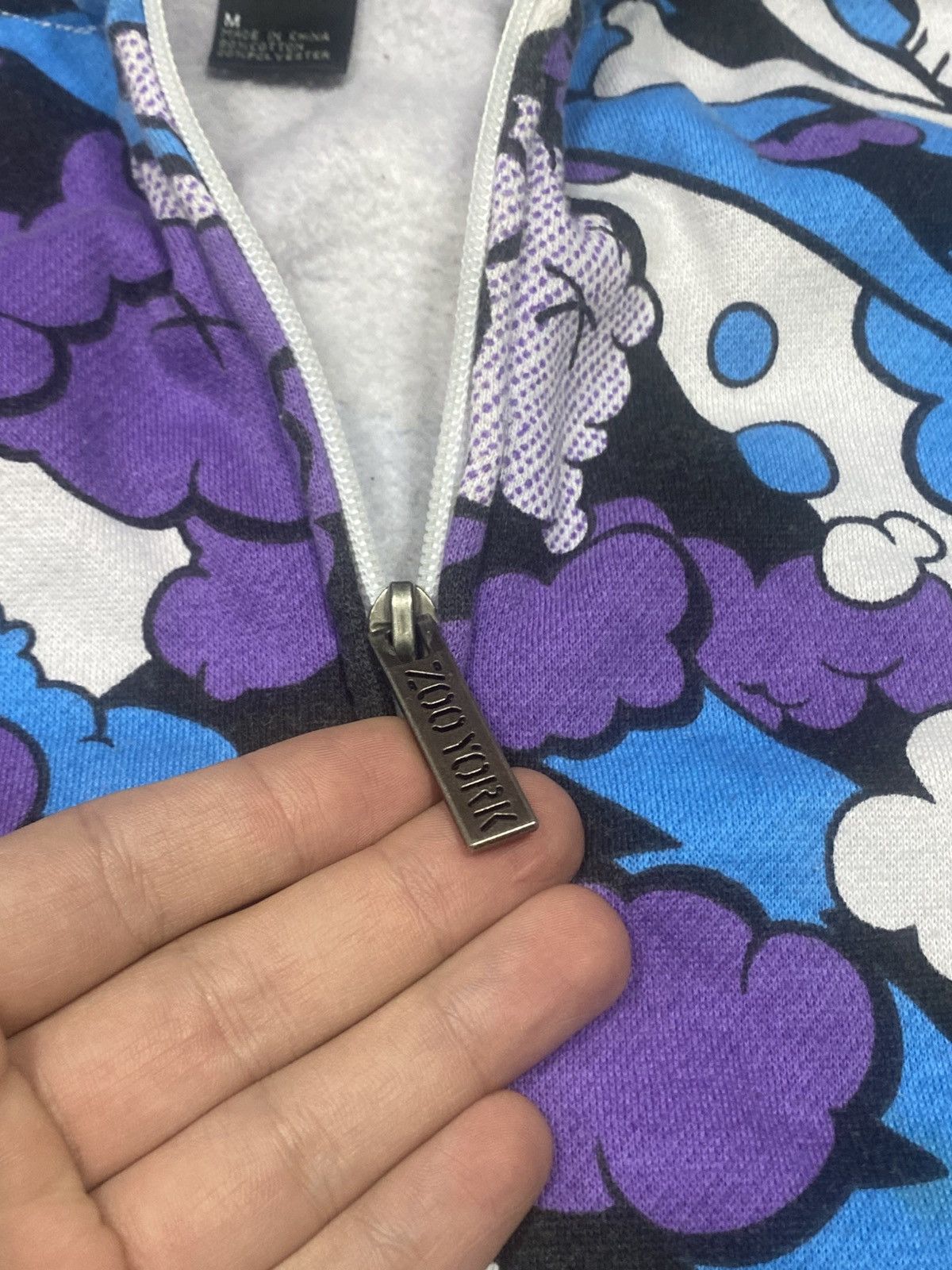 Zoo York Zoo York extreme RARE Full Zip Hoodie all over print Size US M / EU 48-50 / 2 - 8 Thumbnail