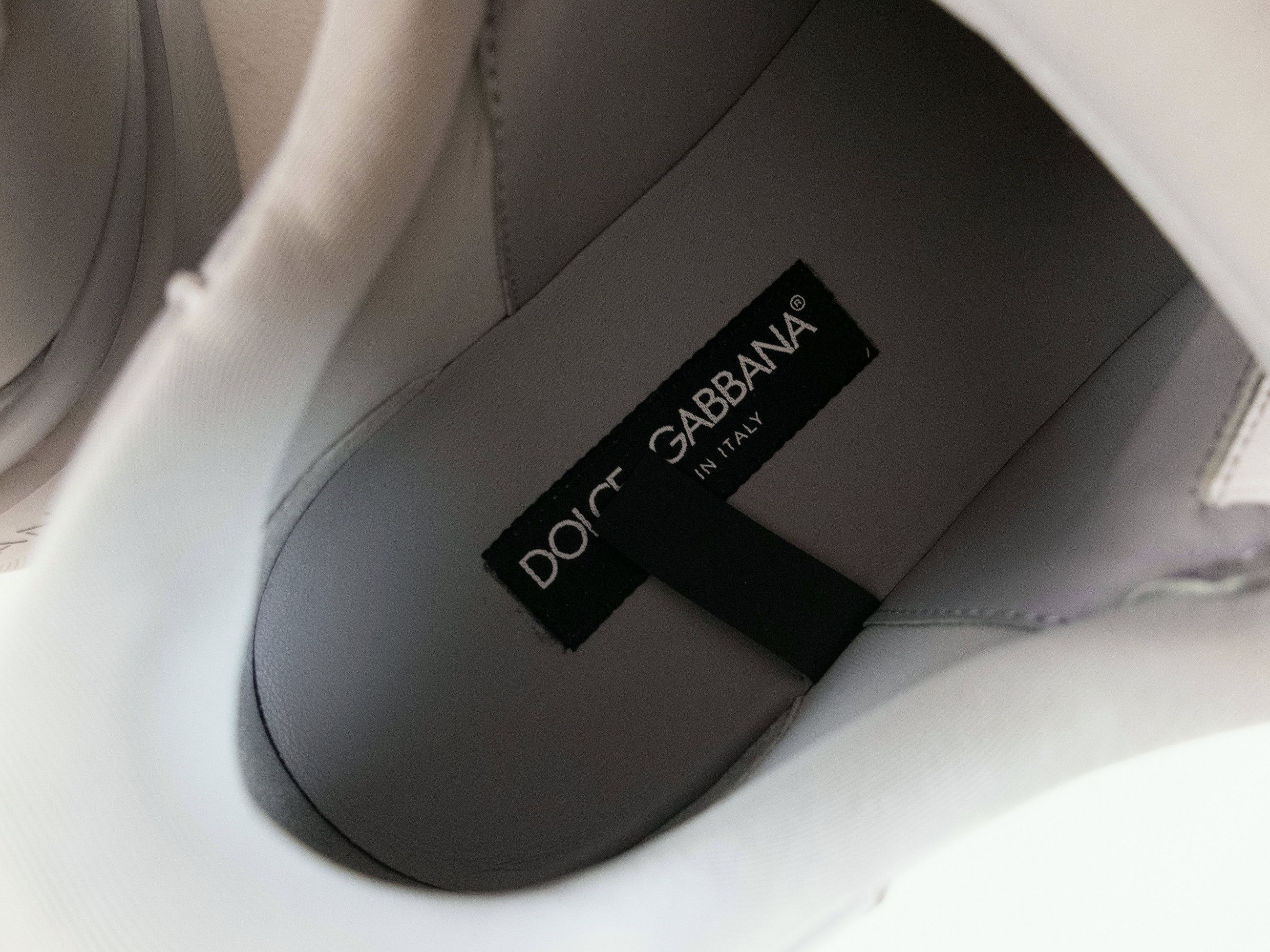 Dolce & Gabbana DOLCE & GABBANA SNK gray Mega Skate leather sneakers Size US 9 / EU 42 - 8 Thumbnail