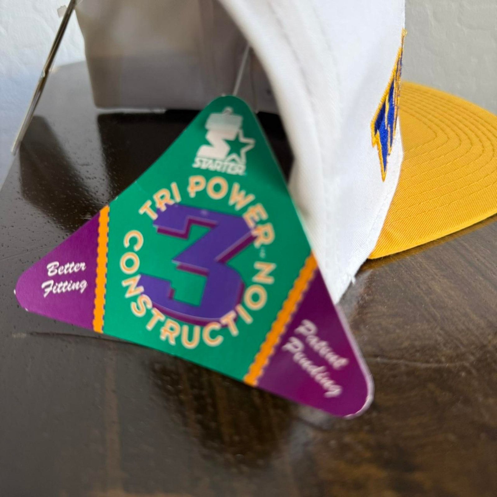 Starter Vintage 90s warriors starter tri power snapback Size ONE SIZE - 8 Thumbnail