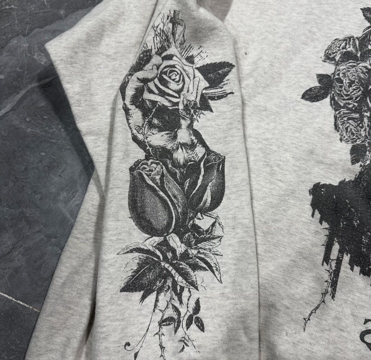 Saint Michael Saint Michae SS22 out of print Jesus God round neck hoodie Size US XL / EU 56 / 4 - 5 Thumbnail
