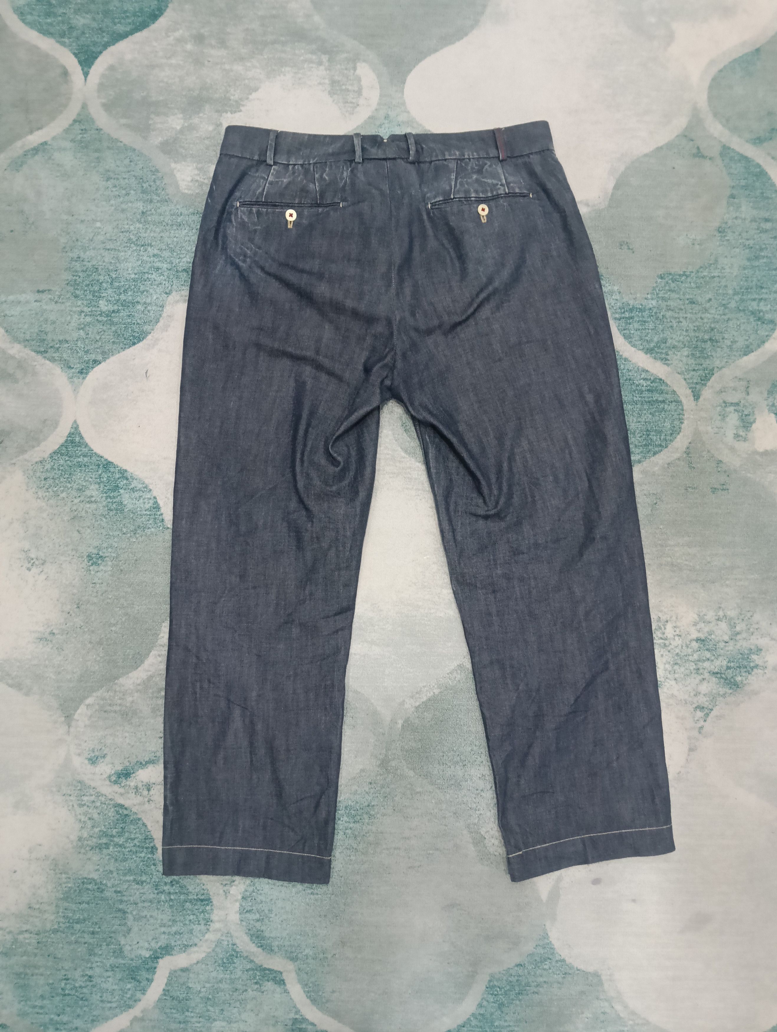 Boglioli × Designer Vintage Boglioli Like Baggy Size US 36 / EU 52 - 2 Thumbnail