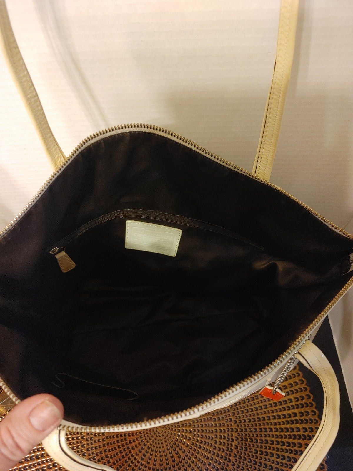 Coach Coach Signature Laura Tote F18335 Size ONE SIZE - 10 Thumbnail
