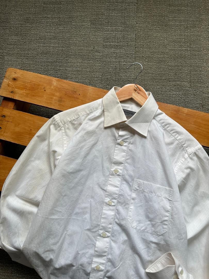 Givenchy GIVENCHY PLAIN WHITE SHIRT Size US L / EU 52-54 / 3 - 2 Thumbnail