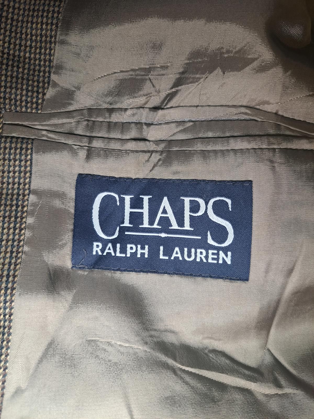 Polo Ralph Lauren Ralph Lauren Sport Coat Mens 44L Beige Virgin Wool Woolmark Size 44L - 2 Thumbnail