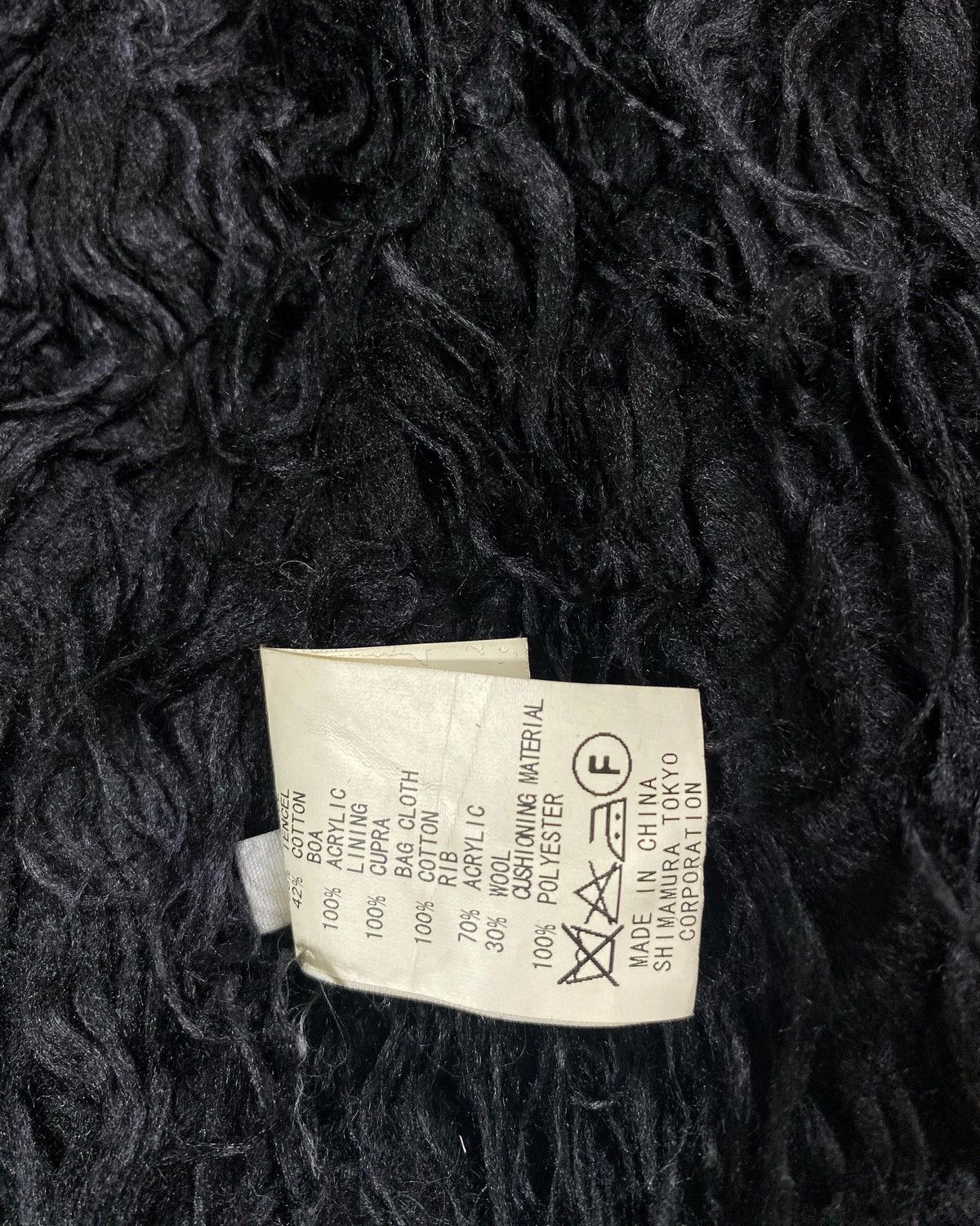Helmut Lang 2000s Tornado Mart Asymmetric Fur Astro Biker y2k Lgb Ifsix Size US M / EU 48-50 / 2 - 5 Thumbnail