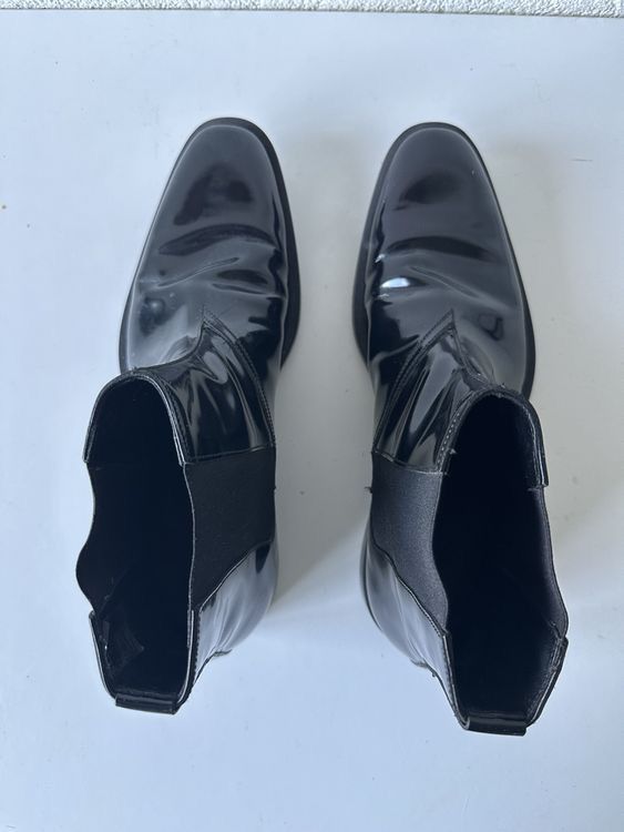 Dior Iconic Dior Homme Chelsea Leather Boots Size 40 1/2 Size US 6.5 / EU 39-40 - 4 Thumbnail