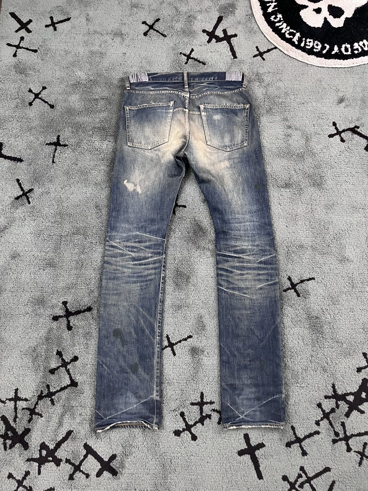 Undercover Undercover AW06 “Guruguru” Bug Denim Size US 32 / EU 48 - 2 Thumbnail