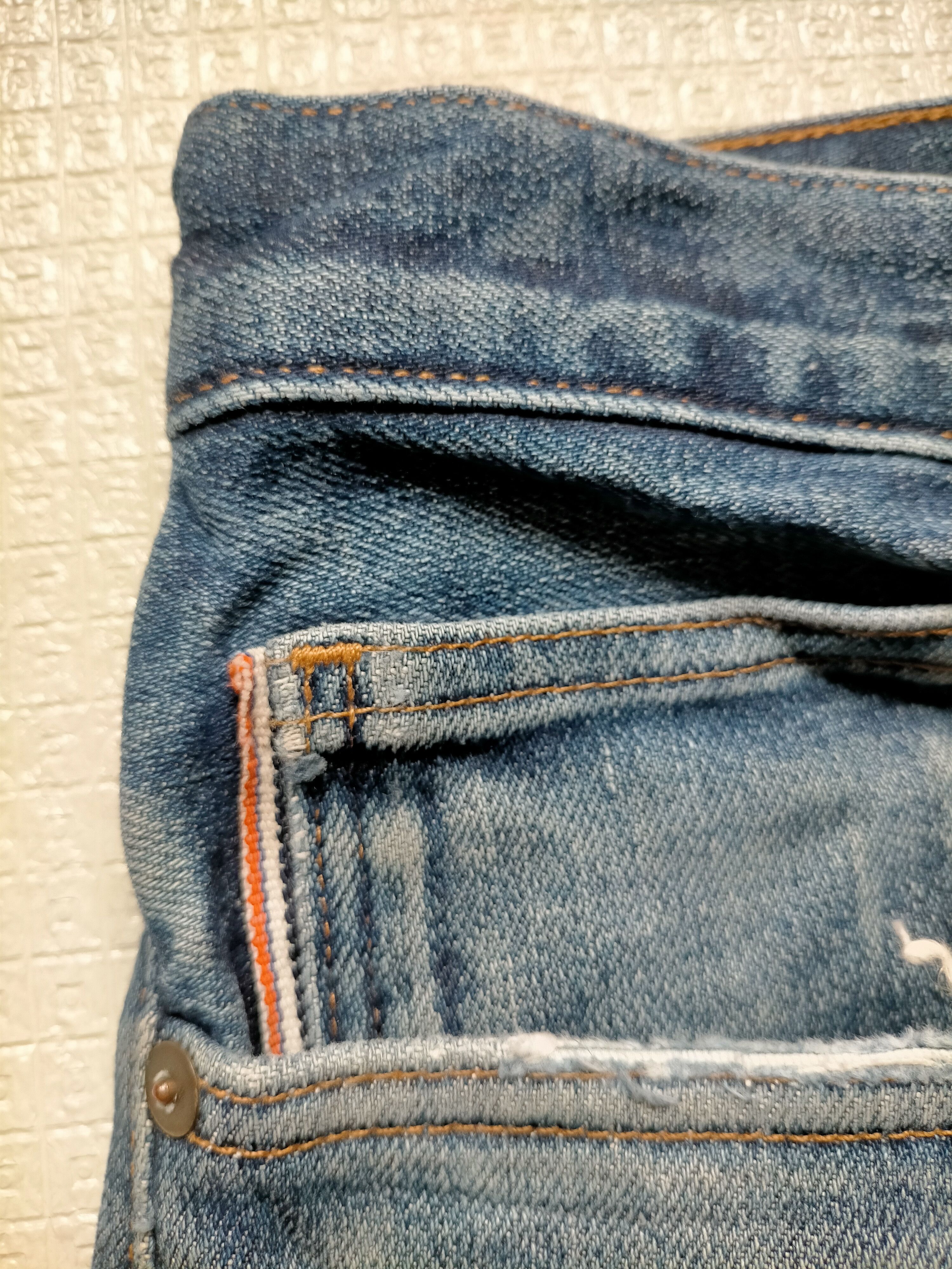 Hiroshi Kato Hiroshi Kato Denim Selvedge Slim Stretch Jeans Size US 34 / EU 50 - 19 Thumbnail