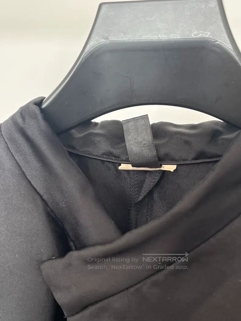 Comme des Garcons Comme des Garcons Black Chinese Collar Closure Dress Size S / US 4 / IT 40 - 7 Thumbnail
