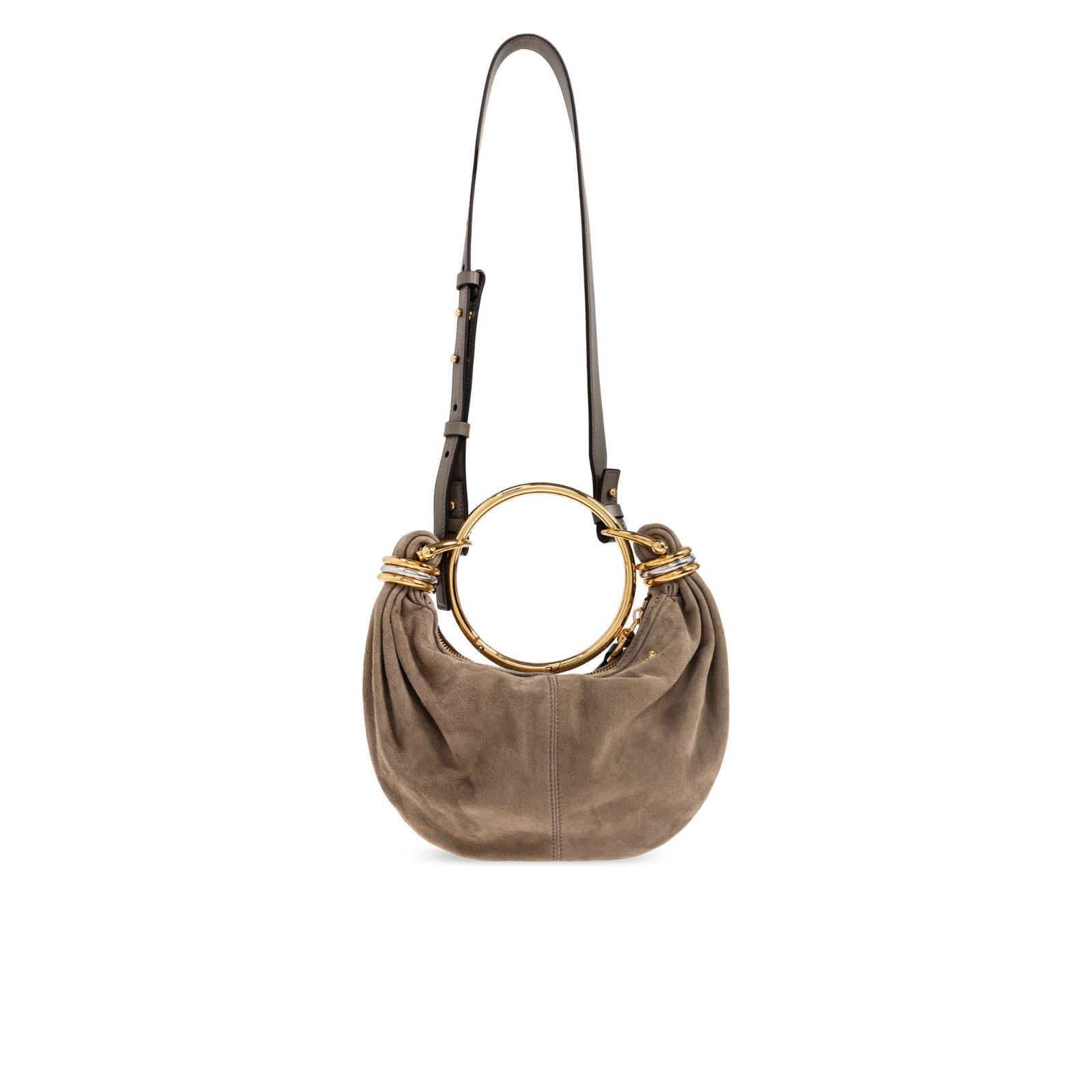 Chloe Chloe Mini Bracelet Gray Shoulder Bag New Size ONE SIZE - 1 Thumbnail
