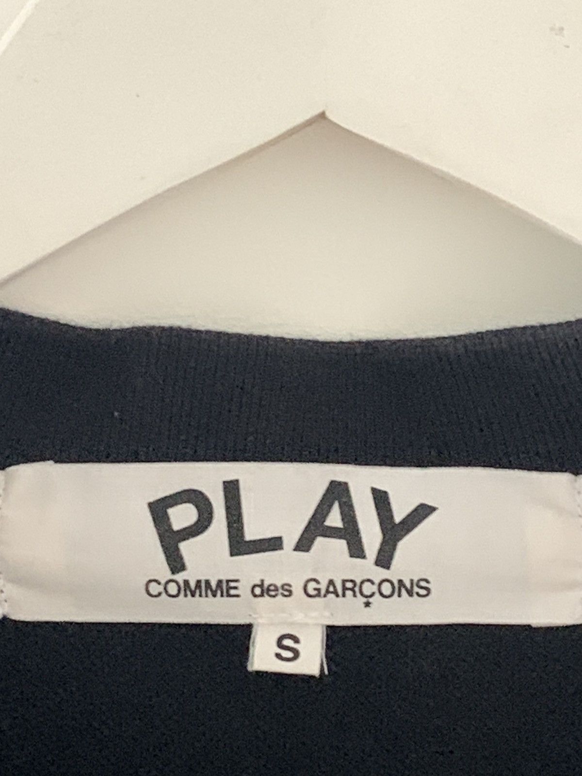 Comme des Garcons Comme Des Garçons Play Black Polo Size S / US 4 / IT 40 - 2 Thumbnail