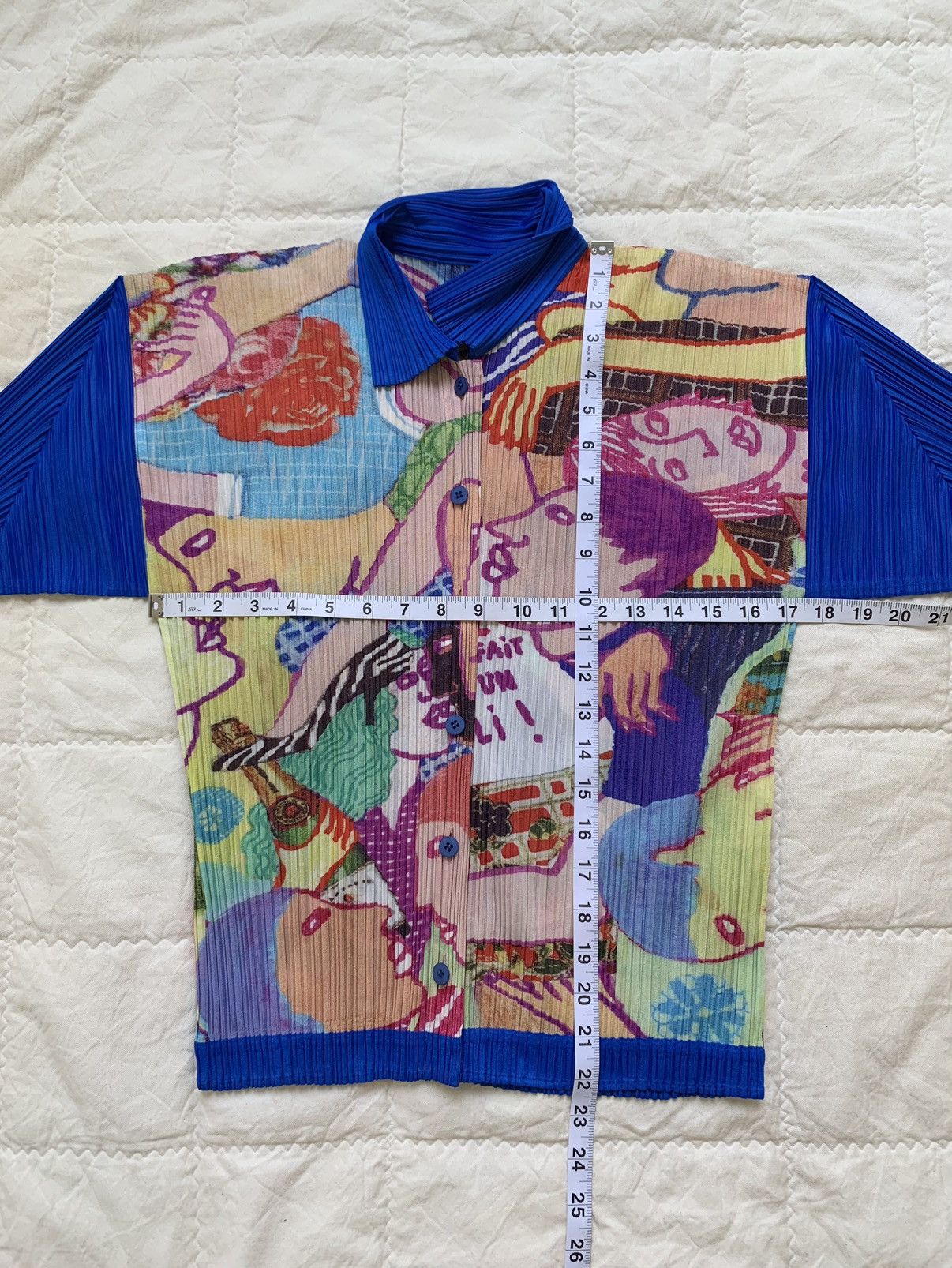 Pleats Please Issey Miyake Pleats Please Issey Miyake x Lamia Ziade Crop Top Size L / US 10 / IT 46 - 14 Thumbnail