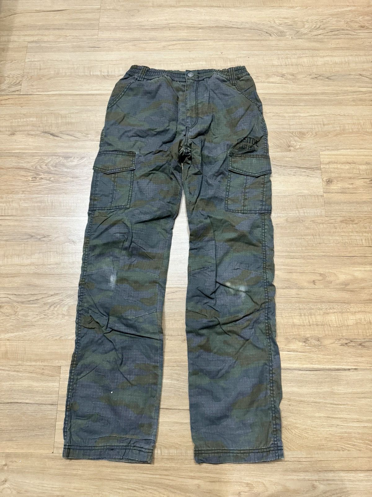 image of Topvalu Surplus Style Cargo Pants in Green, Men's (Size 30)