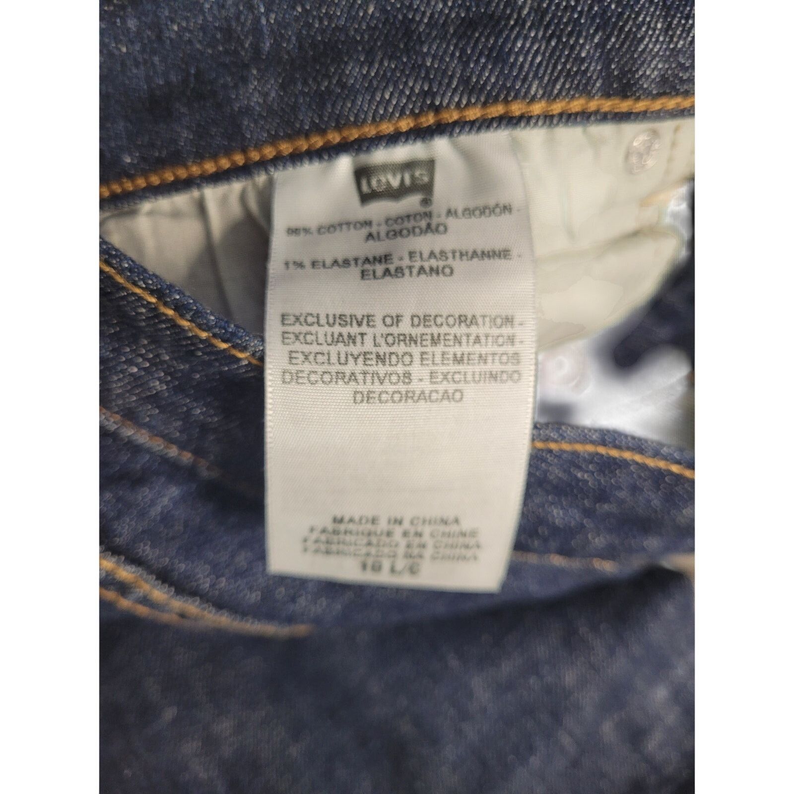 Lucky Brand Lucky Jeans Hayden Skinny Stretch Dark Indigo 27W/28L Size 27" / US 4 / IT 40 - 3 Thumbnail