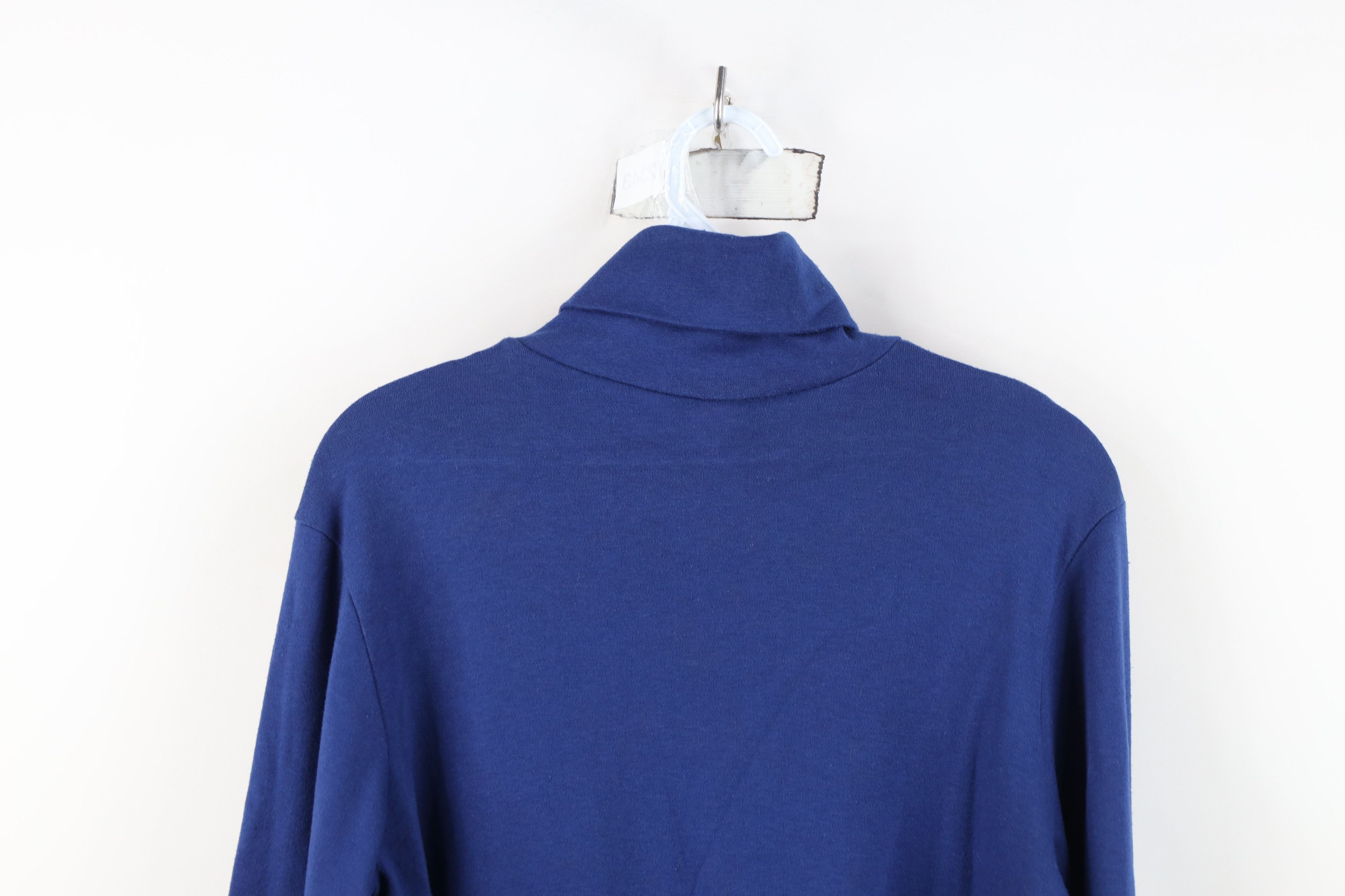 Lands' End Vintage 90s Lands End Long Sleeve Turtleneck T-Shirt USA Size M / US 6-8 / IT 42-44 - 11 Thumbnail