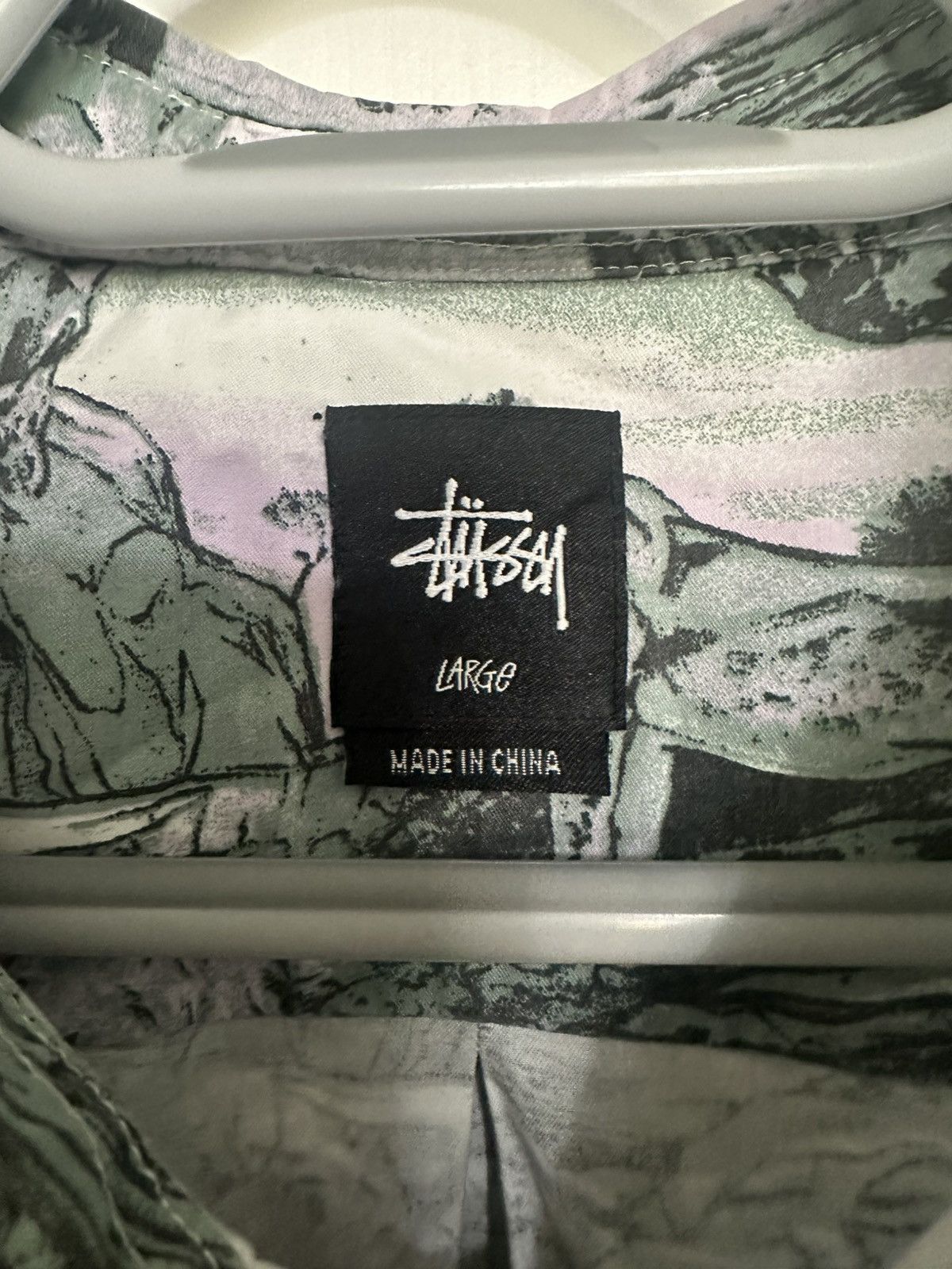 Stussy Stussy Safari pride print Button Longsleeve shirt Size US L / EU 52-54 / 3 - 2 Thumbnail