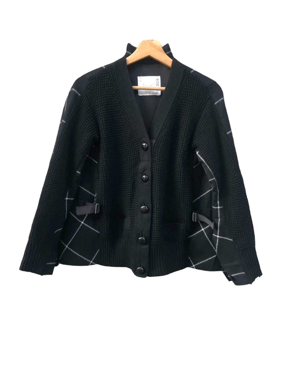 Sacai Sacai Knit Wool Button Jacket Rare Design Size S / US 4 / IT 40 - 1 Thumbnail